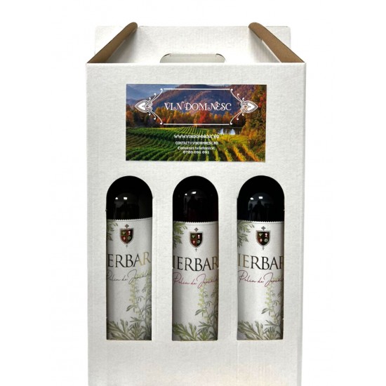 Pachet cadou 3 sticle IERBAR - VinDomnesc