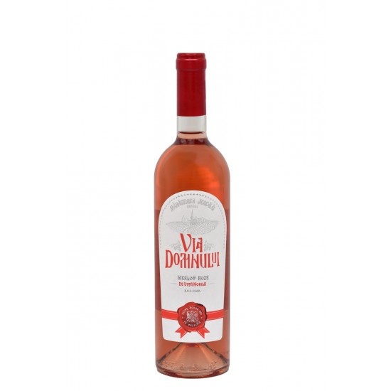 Merlot Roze DOC - demisec - VinDomnesc